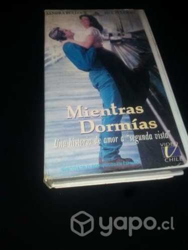 Película Mientras dormías vhs