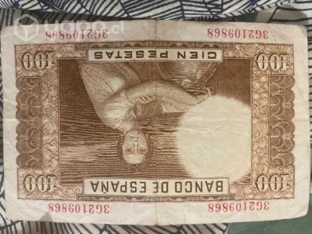 Billete español colección