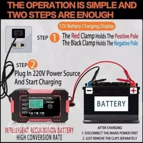 Cargador de bateria inteligente