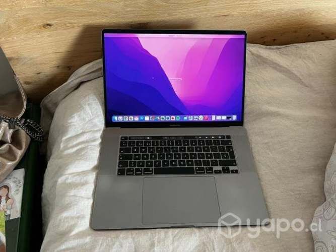 Macbook Pro 2019 16 pulgadas 16 GB