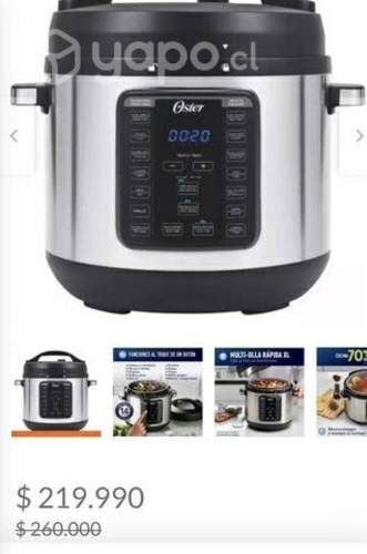 Olla a presión oster multiuso
