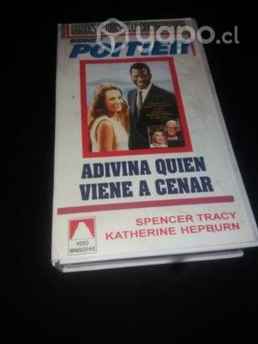 Película Adivina quién vino a cenar vhs