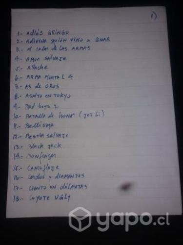 Película Apache vhs