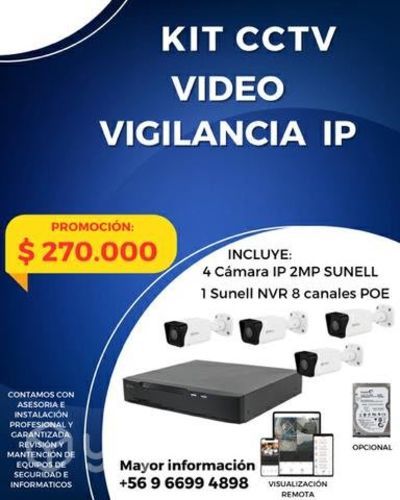 Kit de Video Vigilancia IP