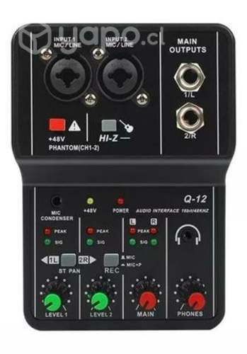 Interface y/o tarjeta de sonido USB