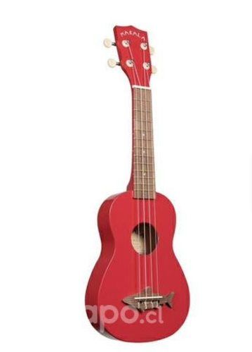 Ukelele makala soprano rojo