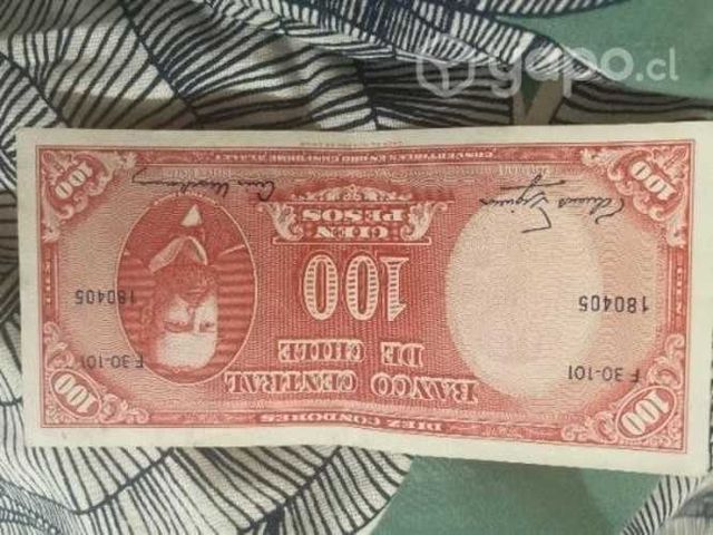 Billetes chilenos antiguos