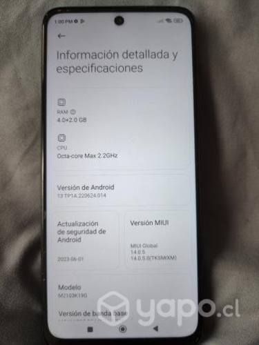 Xiaomi Redmi Note 10 5G 128GB 6GB RAM