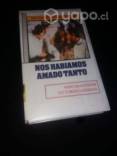 Película Nos habíamos amado tanto vhs