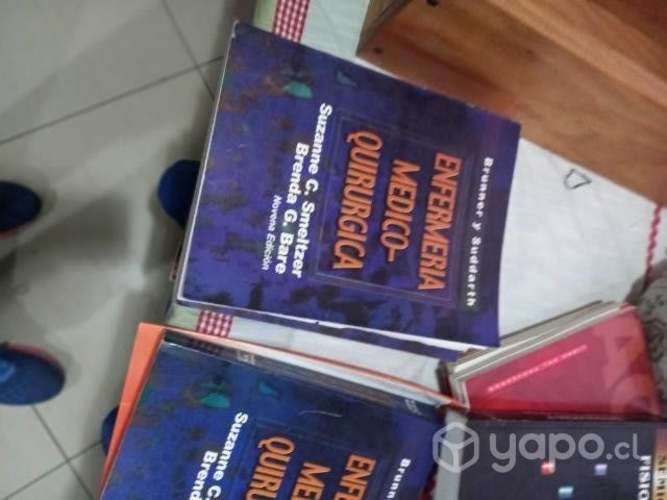 Libros de enfermería.