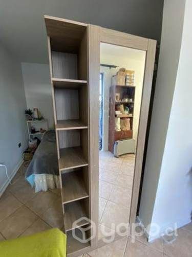 Mueble zapatero/multifuncional con espejo