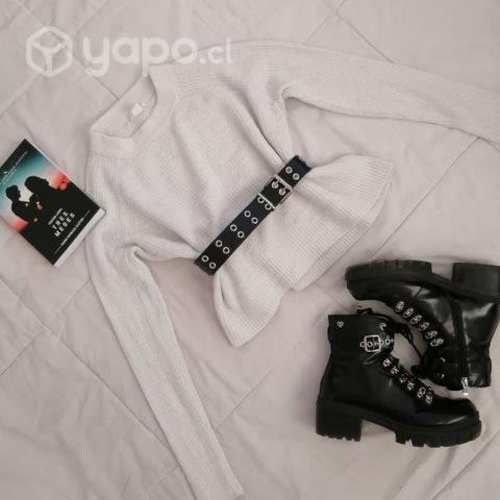 Chaleco Blanco Nieve H&M L