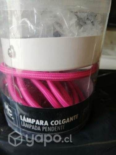 Lámpara de techo colgante.