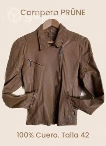 Chaqueta Cuero Mujer PRÜNE Talla 42