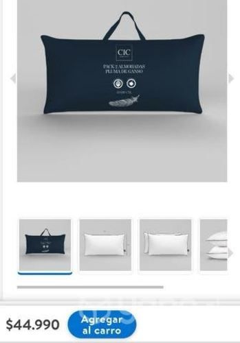 Pack almohadas CIC king