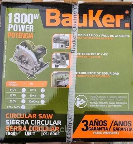 sierra circular marca BAUKER