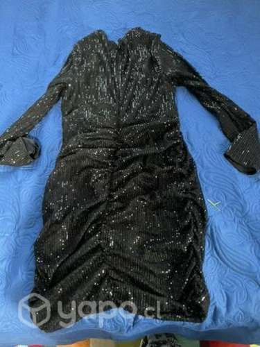 Vestido elasticado lentejuelas