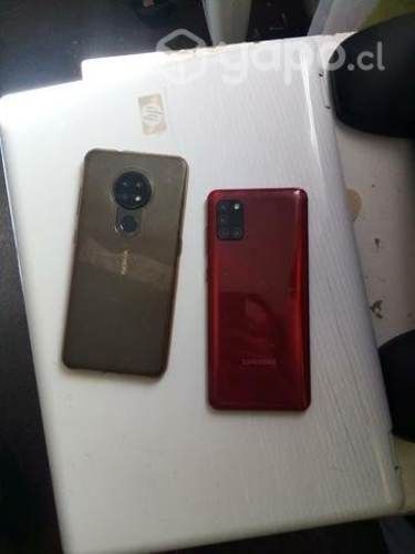 Celulares a31 y Nokia, computadora hp