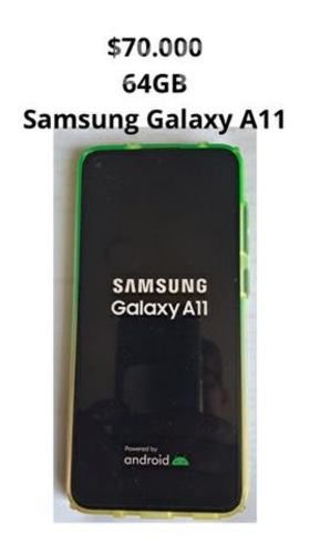 Teléfonos Samsung A11