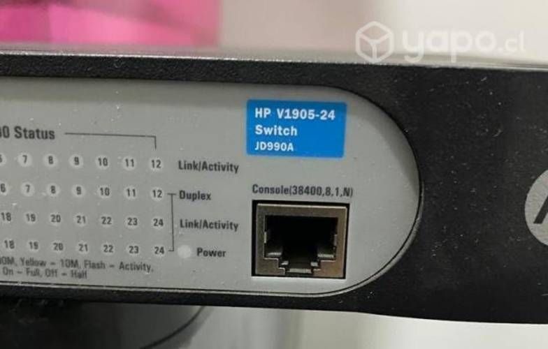 Switch HP V1905-24 Puertos administrable