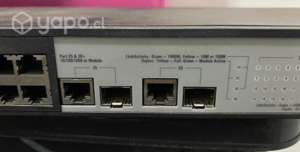 Switch HP V1905-24 Puertos administrable