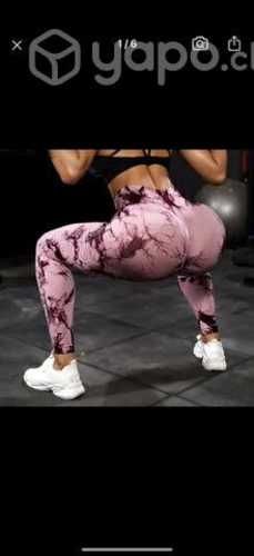 Calzas push up rosadas talla M