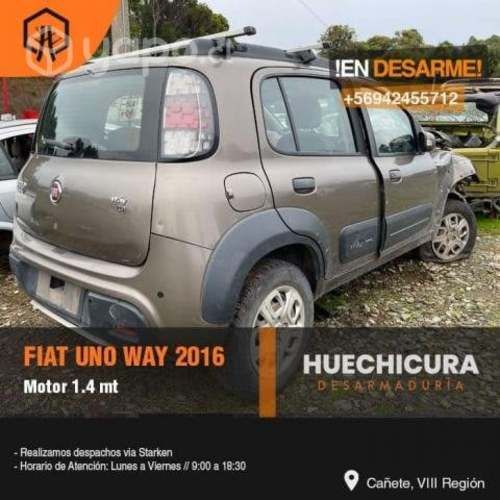 Llanta fiat uno way 2016