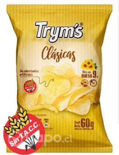 Papas fritas sin gluten