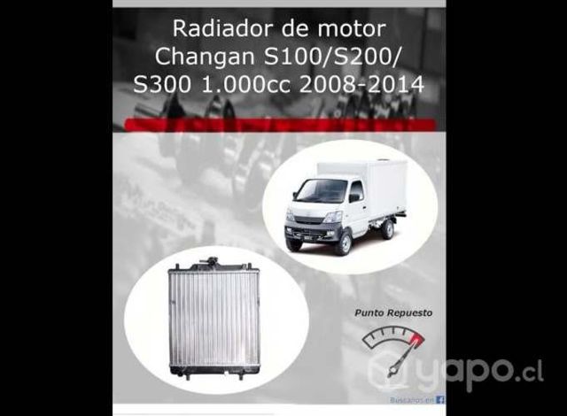 Radiador de motor Changan Serie S S100 S200 S300