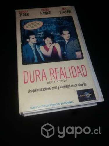 Película Dura realidad vhs