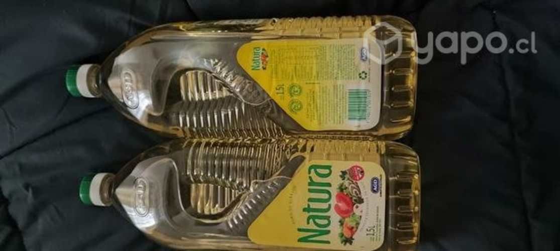 aceite de litro y medio