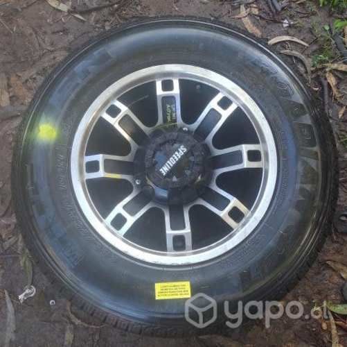 Llanta Aluminio Con Neumático 225 75 R16 (SNW283)