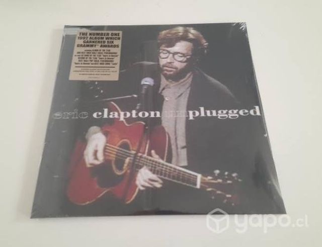 Vinilo Eric Clapton &quot;Unplugged&quot; NUEVO SELLADO