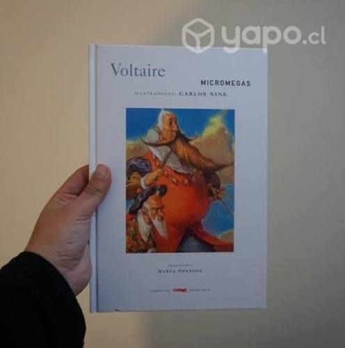 Libro ilustrado nuevo: Micromegas de Voltaire