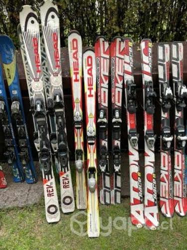 Skis de distintos tamaños esqui ski esquis sky