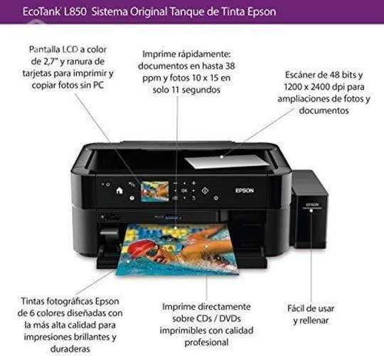 Impresora Epson L850