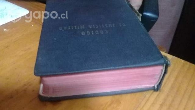 Codigo Justicia Militar año 1944 buen estado