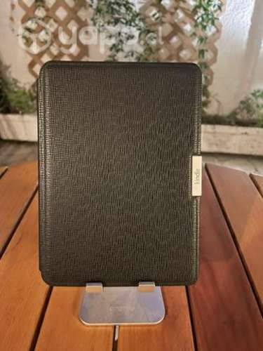 Funda cuero negra para Kindle 7ma generación