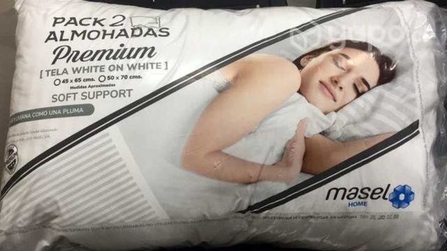 Pack de almohadas premium tela hipoalergenica