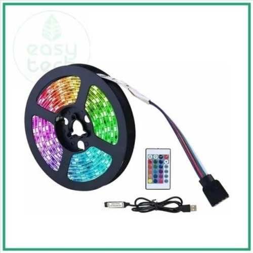 Tira de luces led rgb 3 metros USB