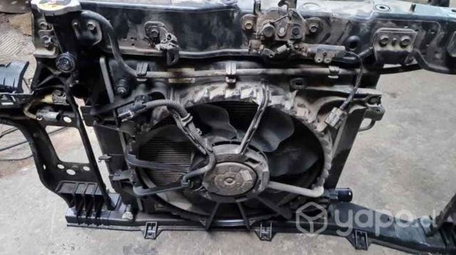 Radiador de agua+electro kia morning 2020 original