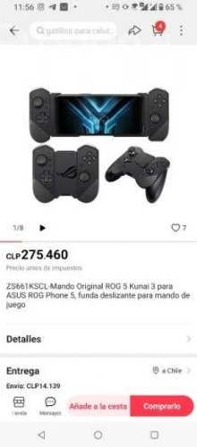 Rog 5 pro 16 RAM.256 rom global