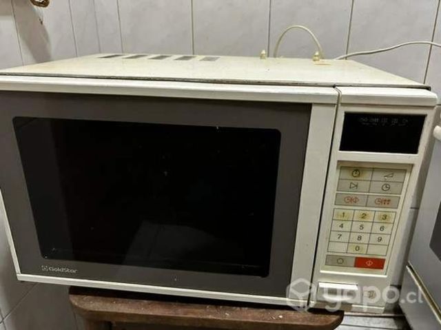 Horno Microondas funcionando