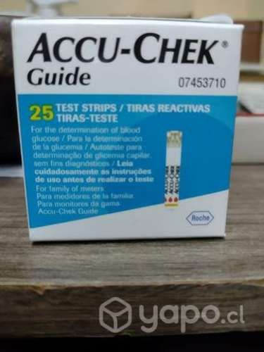 Tiras reactivas accu- check Guide