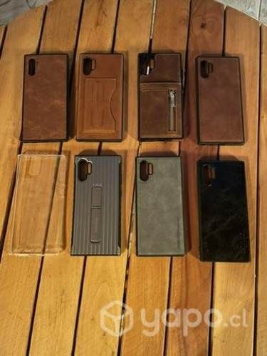 Paquete fundas de cuero Samsung note 10