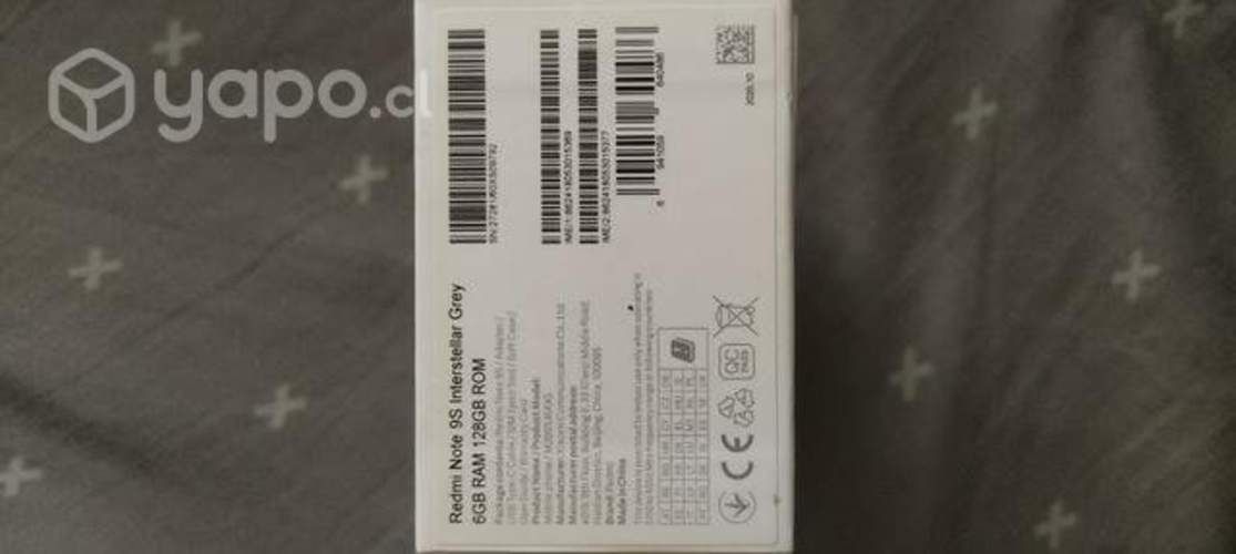 Celular redmi note 9s