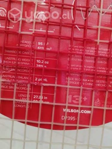 Raqueta Wilson Tour BLX 95 nueva