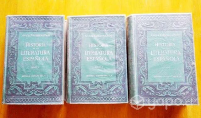 HISTORIA DE LA LITERATURA ESPAÑOLA / 3 tomos