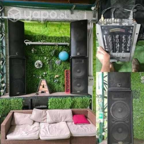 Parlantes gemini y sonido completo