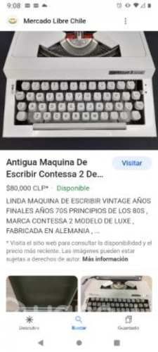 Maquina de escribir